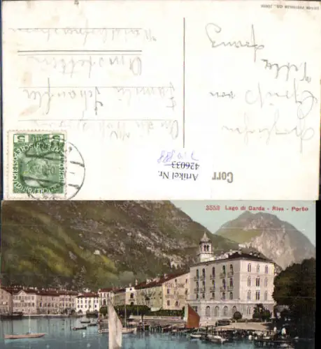 750888 Lago di Garda Gardasee Riva Porto Hafen pub Photoglob 3553