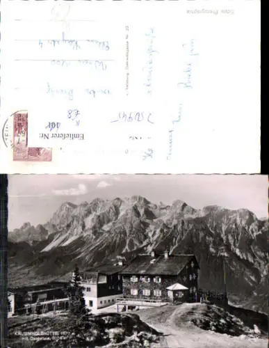 750945 Krummholzhütte bei Obdach Dachstein