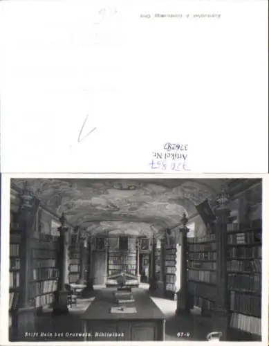 750957 Stift Rein bei Gratwein Bibliothek