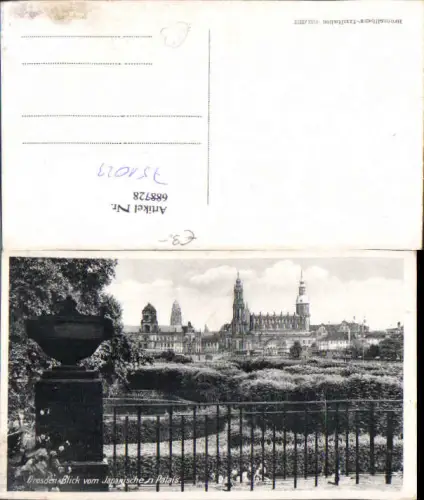 751023 Dresden v. Japanischen Palais Zaun