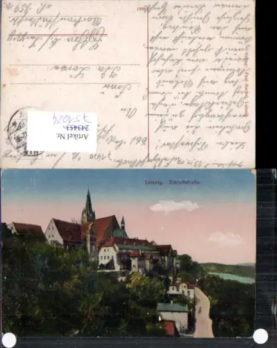 751024 Leisnig Schloßstraße Feldpost n. Eythra Leipzig Bösdorf Knautnaundorf