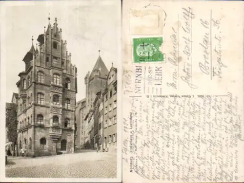 751069 Nürnberg Toplerhaus Luginsland gel Breslau