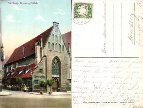 751073 Nürnberg Bratwurstglöcklein gel Münchberg