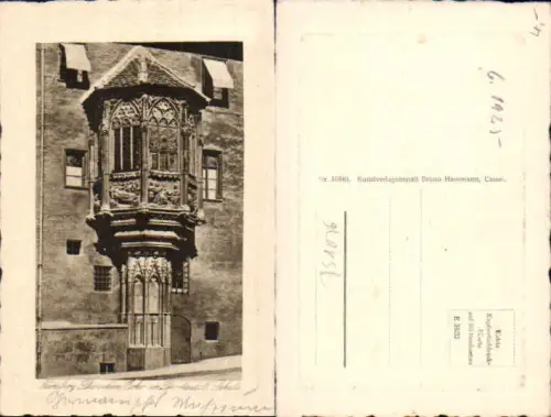 751076 Nürnberg Schöner Erker Pfarrhaus Sebald