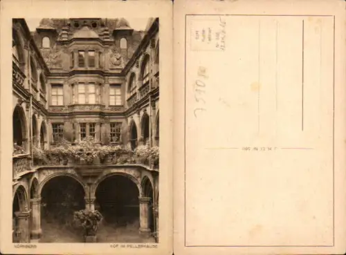 751080 Nürnberg Hof im Pellerhause