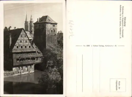 751083 Nürnberg Henkersteg Wasserturm Weinstadel