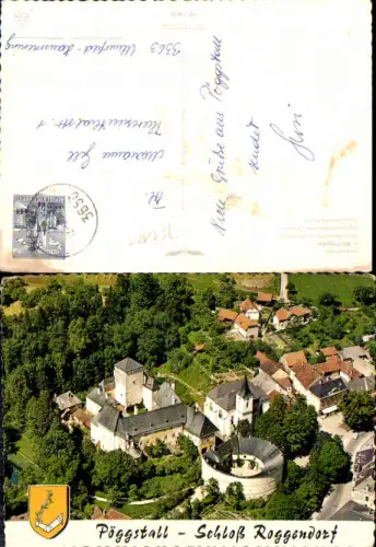 751101 Fliegeraufnahme Pöggstall Schloss Roggendorf pub Alpine Luftbild