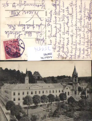 751174 tolle AK Amstetten 1918 pub Ledermann 19092