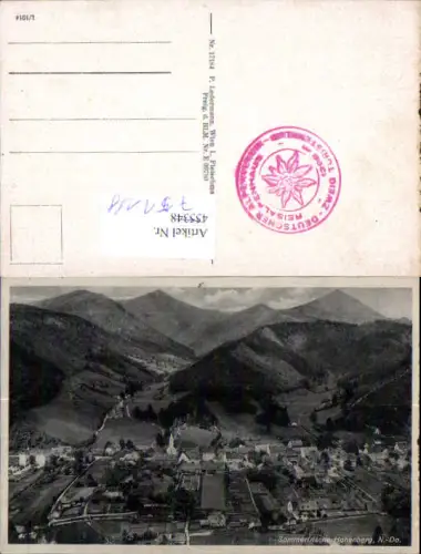 751188 Hohenberg bei Lilienfeld Stempel Hüttenstempel Reisalpe