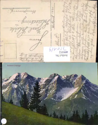 751189 Solstein-Gebirge Tirol b. Ehrwald pub Stempfle 2005