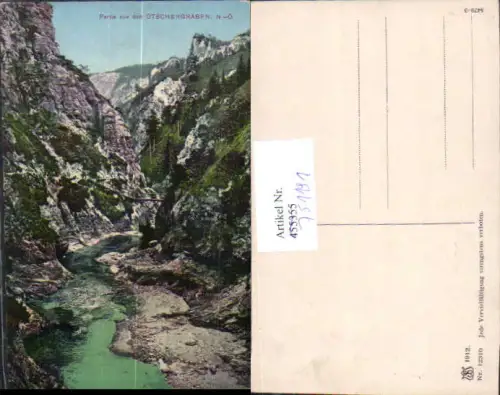 751191 Partie Ötschergräben Tormäuer Gaming Kienberg Scheibbs 1912