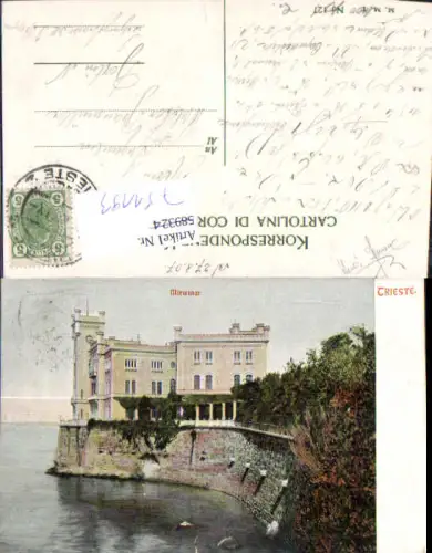 751193 Schloss Miramare b. Trieste Triest Italy