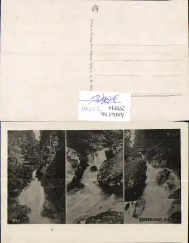 751196 tolle Foto-AK Ysperklamm b. Ysper Altenmarkt Pöggstall Melk