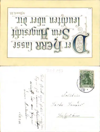 751197 Stempel Buschhütten Kreuztal Siegerland Siegen-Wittgenstein Moses AK