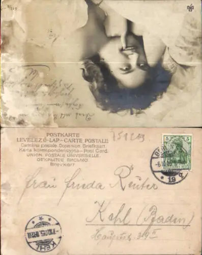 751219 Stempel Berlin n. Kehl Baden