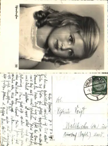 751220 Stempel Halberstadt n. Waldkirchen Sachsen Lengenfeld Vogtland