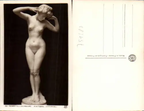 Musee du Luxembourg 35 A. Octobre Nymphe Akt Erotik A. Noyer Paris