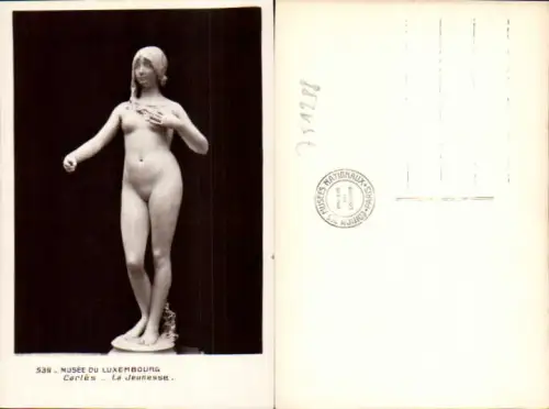 Musee du Luxembourg 539 Carles Akt Erotik Jeunesse A. Noyer Paris