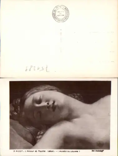 751289 Musee du Louvre F. Picot Psyche Akt Erotik Don Zoubaloff