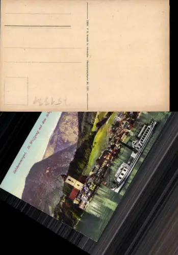 751331 Salzkammergut St. Wolfgang am Wolfgangsee Dampfer pub Brandt 118