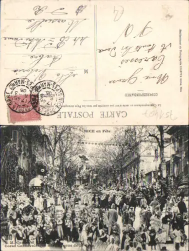 751407 Carnaval de Nice Nizza Alpes Maritimes Karneval en Fete