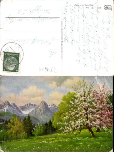 751419 Degi AK 1272 W. Hoy Frühling gel Wiesdorf Leverkusen