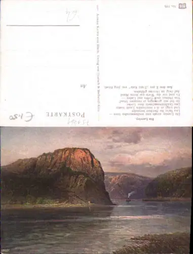 751461 Künstler AK N. Astudin Loreley Trutz Burg