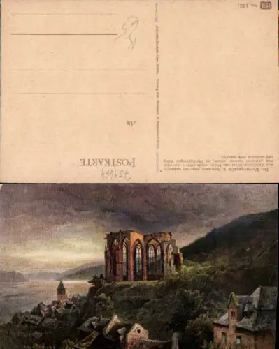 751464 Künstler AK N. Astudin Bacharach am Rhein Wernerkapelle
