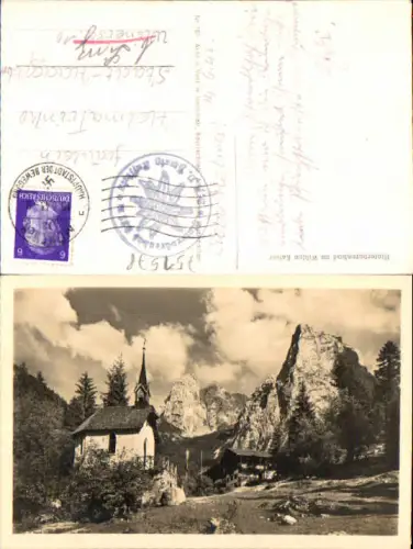 751578 Foto-AK Kufstein Ebbs Kaisergebirge Hinterbärenbad gel Stadt Haag