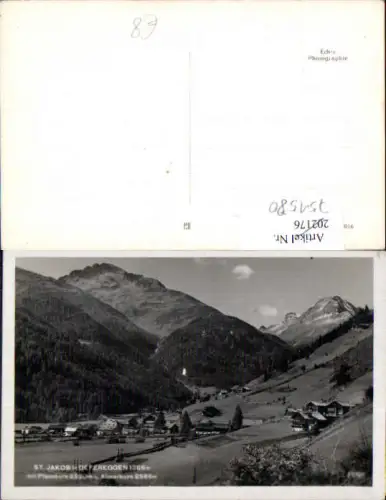 751580 tolle AK St. Jakob im Defereggen Bez. Lienz Osttirol