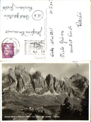 751597 Rifugio Firenze Val Gardena Gröden Sexten Trentino Südtirol