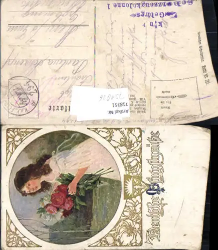 751626 Deutscher Schulverein 725 Feldpost K.K. Gebirgs Schanzzeugkolonne 1