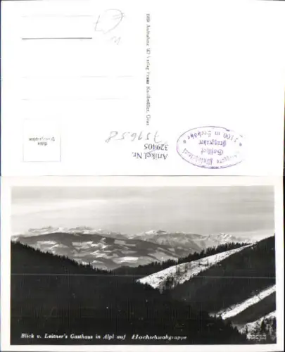 751658 Leitner`s Gasthaus Alpl Krieglach Steiermark