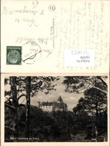 751692 Schloss Rosenburg am Kamp Mold
