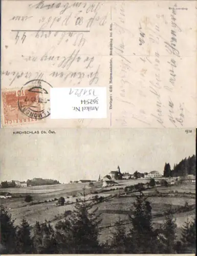 751821 Kirchschlag bei Linz gel Auberg St. Peter am Wimberg