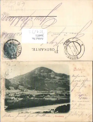 751832 Salzburg Gaisberg Partie Aigen Parsch Eugendorf