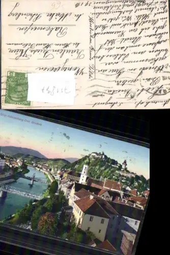 751837 Graz Schlossberg gel Rabenseifen Hrabesice Mährisch Schönberg Sumperk