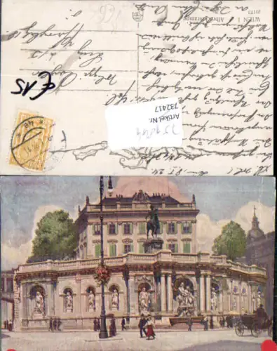 751844 Künstler AK Wien Innere Stadt Albrechtsrampe pub Kilophot