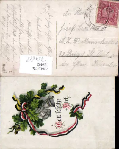 751888 Patriotik Propaganda K.K. Armee Glocke St. Peter in der Au