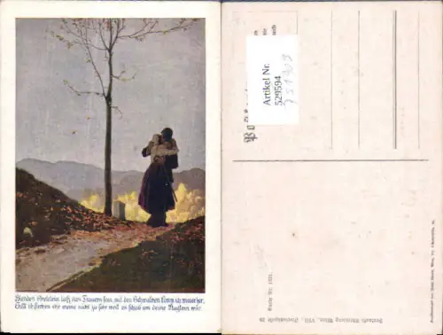 751903 Deutscher Schulverein 1321 Umarmung Paar