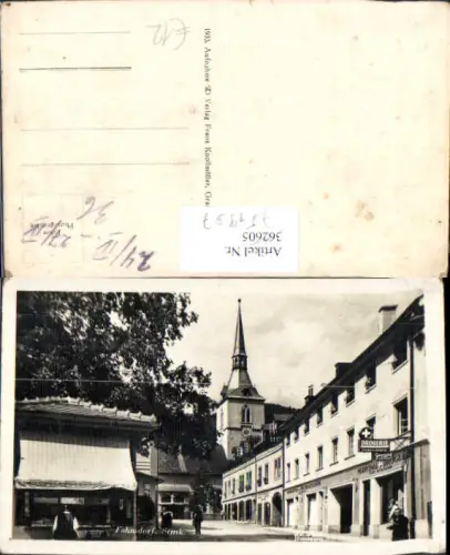 751957 Fohnsdorf Partie im Ort Drogerie