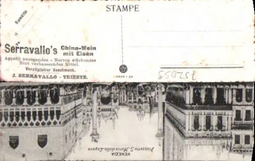 752059 Mini AK Venezia Venedig Piazzetta San Marco