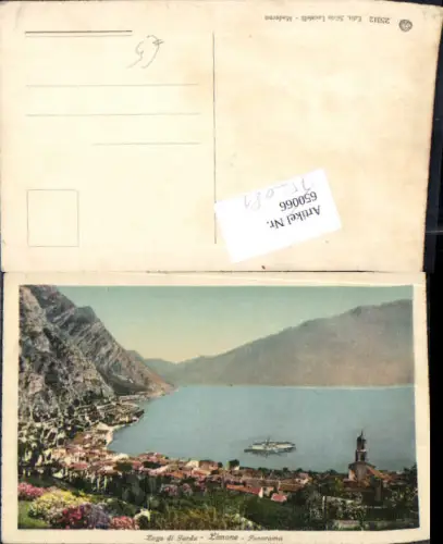 752081 Lago di Garda Gardasee Limone