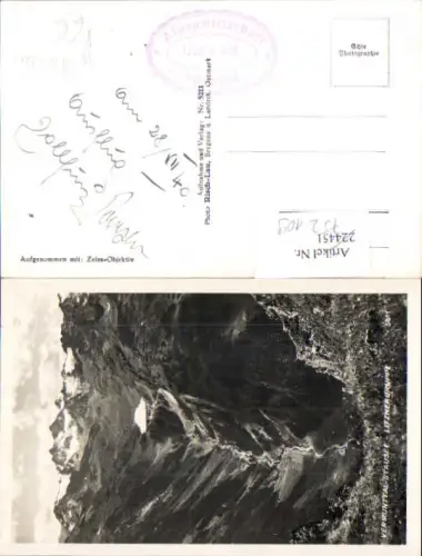 752109 Vermunttal Stausee Litznergruppe Bludenz Galtür Fermunt