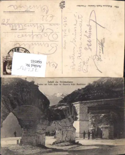 752135 Primolano Rovine del Forte Grenze