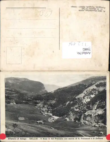 752136 Altiplano di Asiago Gallio Buso Val Frenzela Francesco