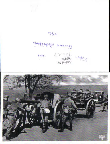 752153 REPRO Wehrmacht Bildserie Artillerie Soldaten Geschütz