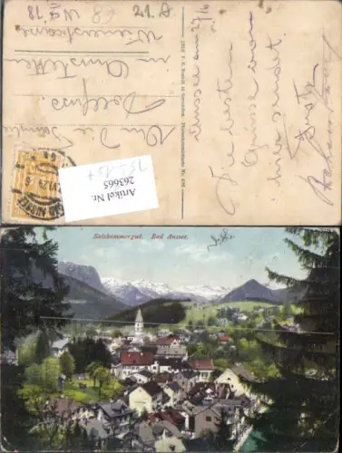 752157 Salzkammergut Bad Aussee pub Brandt 496