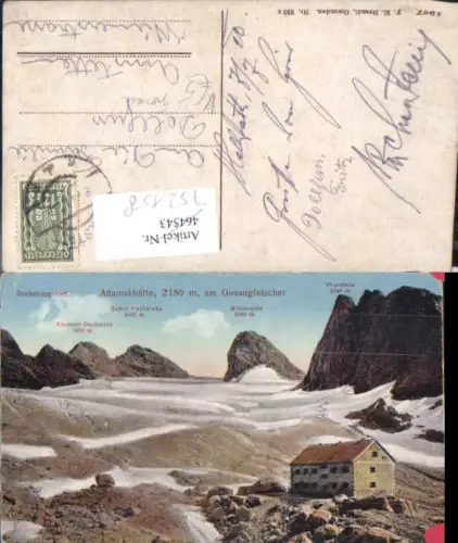 752158 Adamekhütte Gosaugletscher Gosau Hallstatt pub Brandt 858