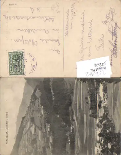 752162 Kaltenbach Zillertal Mayrhofen Stumm